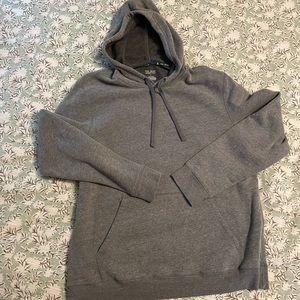 Grey hoodie.  Adult Large